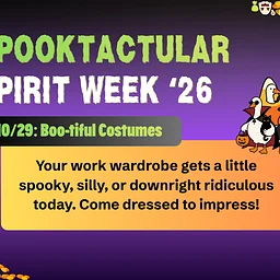 Spooktacular Spirit Week: Bootiful Costumes