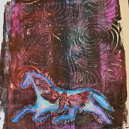 Gelli Plate Monoprints with Anna Johnson