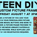Teen DIY: Custom Picture Frames