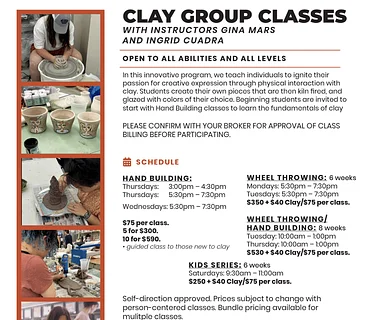 Spirit of Huntington presents Ceramics Class