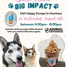 Dessert & Donate at Happy Scoops