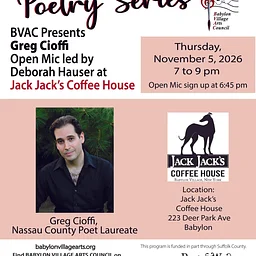 Poetry Series with Greg Cioffi