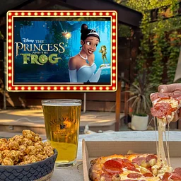 Free Movie Night in The Secret Garden: The Princess and the Frog