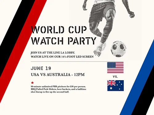 World Cup Watch Party: USA vs Australia