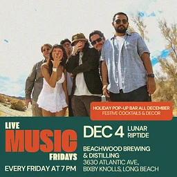 FRIDAYS: LIVE MUSIC AT BEACHWOOD DISTILLING 🍹 BIXBY KNOLLS LONG BEACH