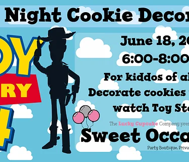 Movie Night & Cookie Decorating at Sweet Occasions