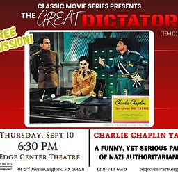 Classic Movie Series presents "The Great Dictator" (1940)