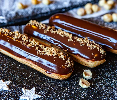 FRENCH ECLAIRS w/ CHEF DESTINY CARRANZA, MAY 1ST at 6PM $75 PER PERSON