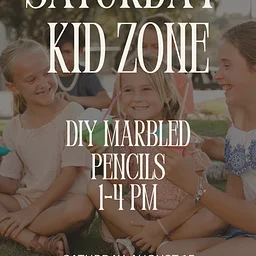 Kids Crafts - Marbled Pencils