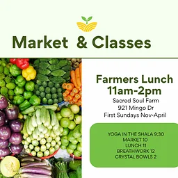 First Sunday — Market & Classes