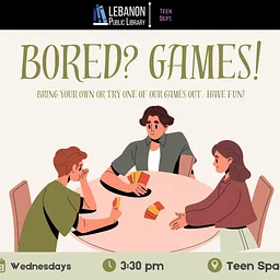 TEEN Bored? Games!