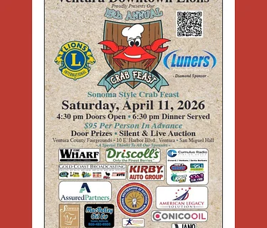 Crab Feast 2026 – Ventura Downtown Lions