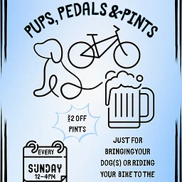 Pups, Pedals + Pints