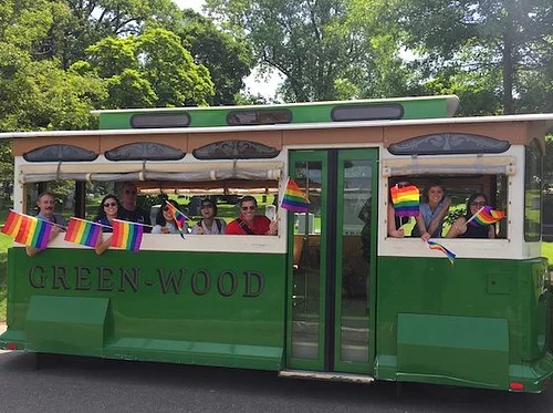Gay Green-Wood Trolley Tour