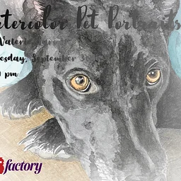 Watercolor Pet Portraits