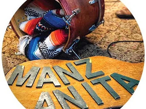 On Stage with Manzanita