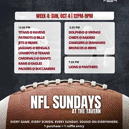 NFL Sunday Watch Party (all games)