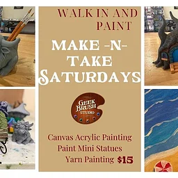 Make-n-Take Wine, Walk, & Shop