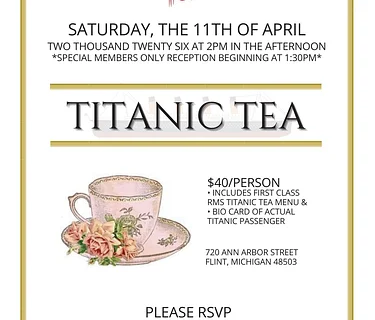 Titanic Tea - SOLD OUT!