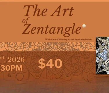 ADULT WORKSHOP: The Art of Zentangle®