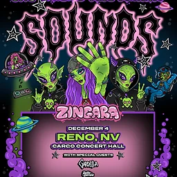 Zingara: The Aliens are Making Sounds Tour: Cargo Concert Hall