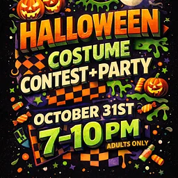🎃 Halloween Costume Contest + Party!