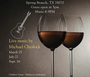 Wine al Fresco featuring Michael Cheslock