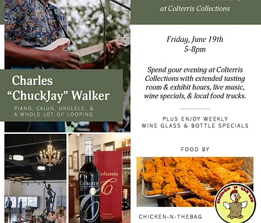 Collections “Music in the Park” – Chicken-N-the Bag & Live Music by Charles “ChuckJay” Walker