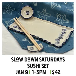 Slow Down Saturday: Sushi Set