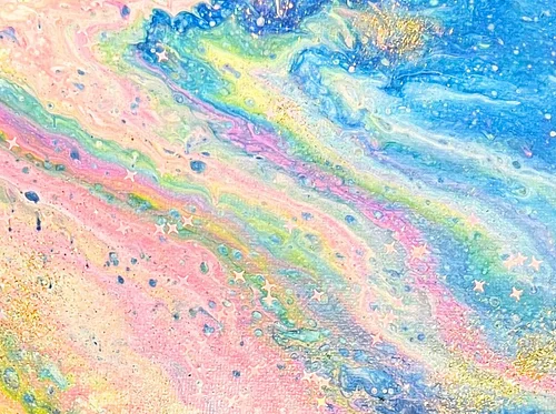 Zodiac Paint Pour Class | Grace Noel Art
