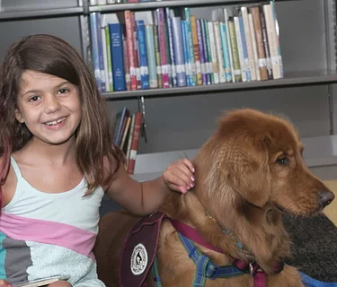 Paws to Read at North Clairemont Library
