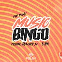 Pop Punk Music Bingo