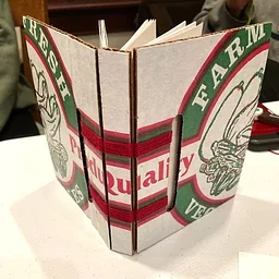 [SOLD OUT] Course | Recycled Material Books: Crisscross Binding | In-Person