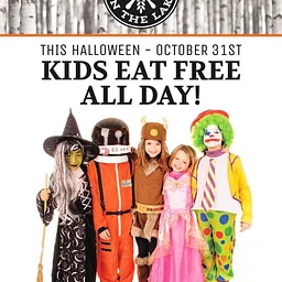 Kids in Costume Eat Free on Halloween!