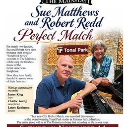 SUE MATTHEWS AND ROBERT REDD – PERFECT MATCH 730pm $25