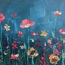 Abstract Meadow - Beginner Acrylic Painting Class