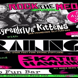 The Hyperdrive Kittens • Railing • Skatie Hawkins