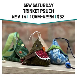 Sew Saturday: Trinket Pouch