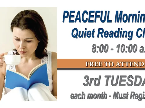 Peaceful Mornings: Quiet Reading Club