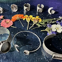 Flower Jewelry Making Class | Grace Noel Art
