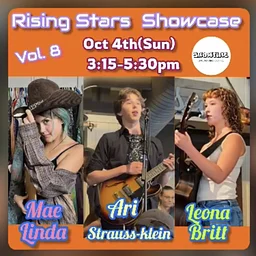 Rising Stars Singer Songwriter Showcase - Hosted by Jun Sugiyama