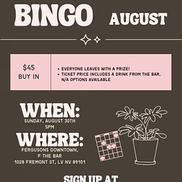 LV Plant: Houseplant Bingo