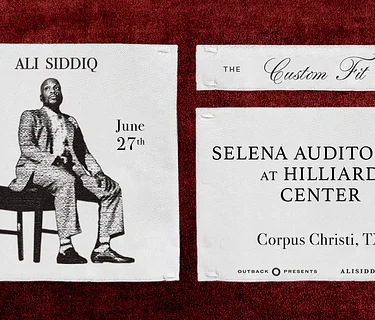 Ali Siddiq: The Custom Fit Tour