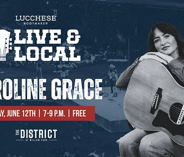 Lucchese Live & Local – Caroline Grace