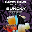 HAPPY HOUR: Sunday Funday!