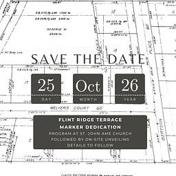 Flint Ridge Terrace Historical Marker Dedication