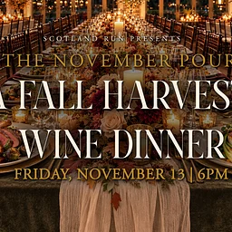 November Pour Autumn Wine Dinner
