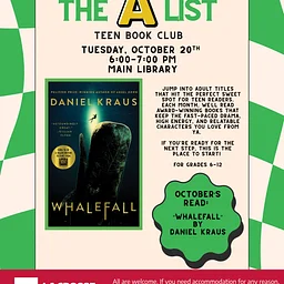The A-List Book Club: "Whalefall" by Daniel Kraus