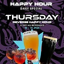 HAPPY HOUR: Reverse Happy Hour
