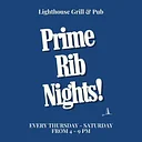 Prime Rib Nights at the Lighthouse Grill & Pub